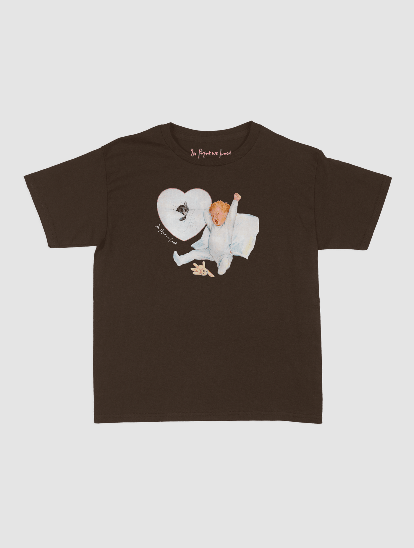 america's sleepheart baby tee - In Print We Trust