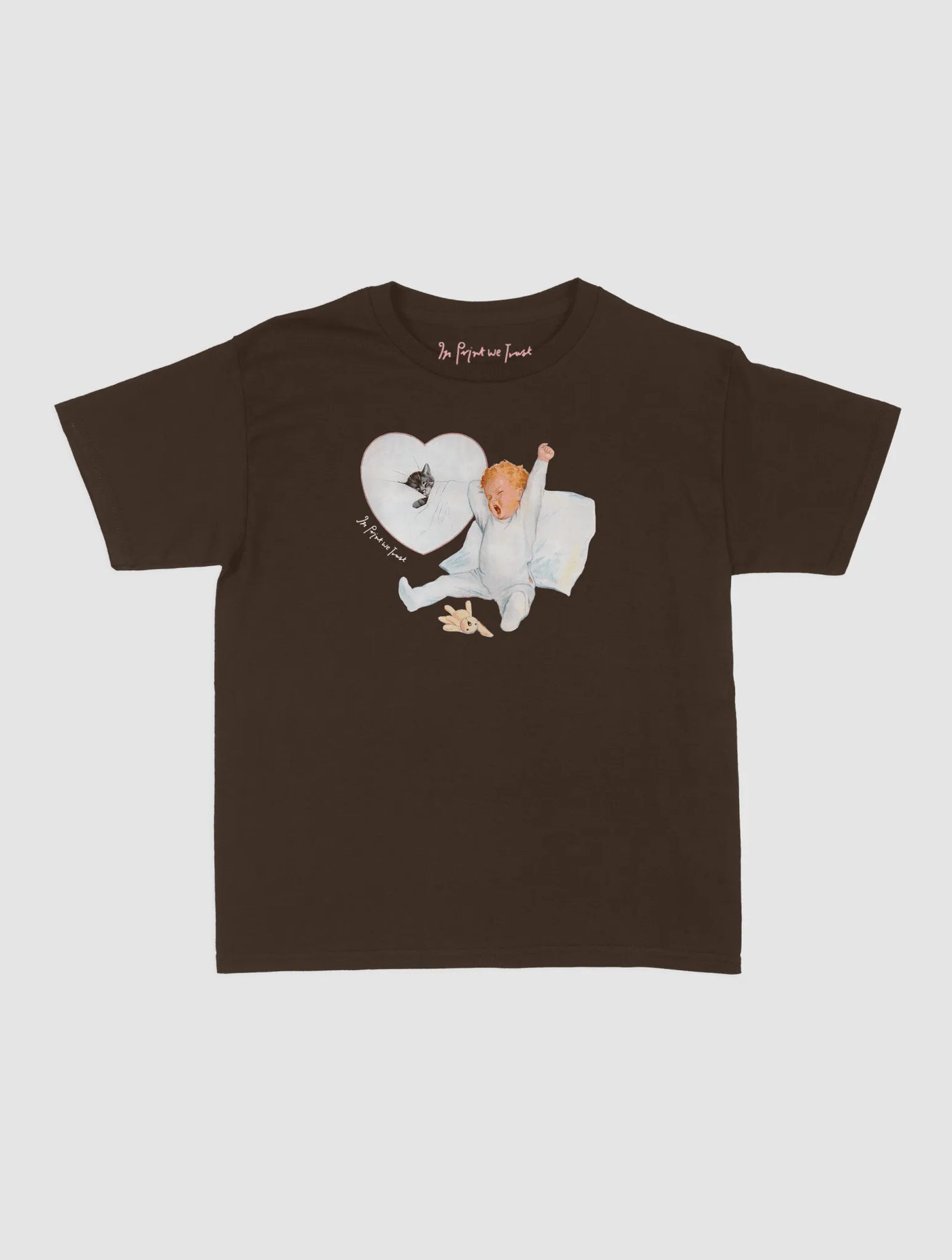 america's sleepheart baby tee - In Print We Trust