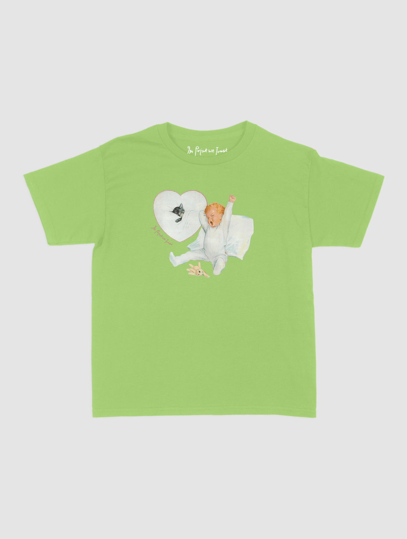 america's sleepheart baby tee - In Print We Trust
