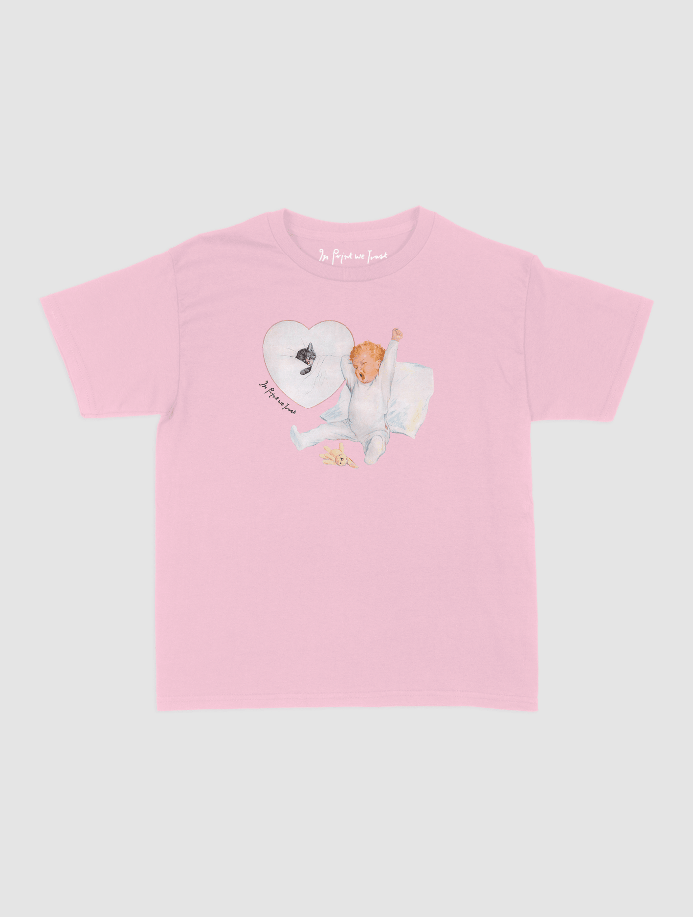america's sleepheart baby tee - In Print We Trust