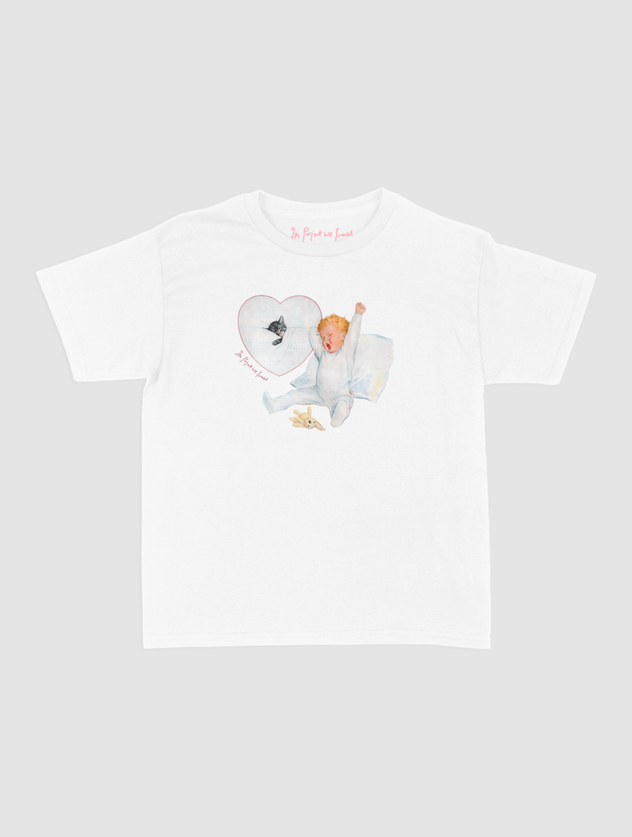 america's sleepheart baby tee - In Print We Trust