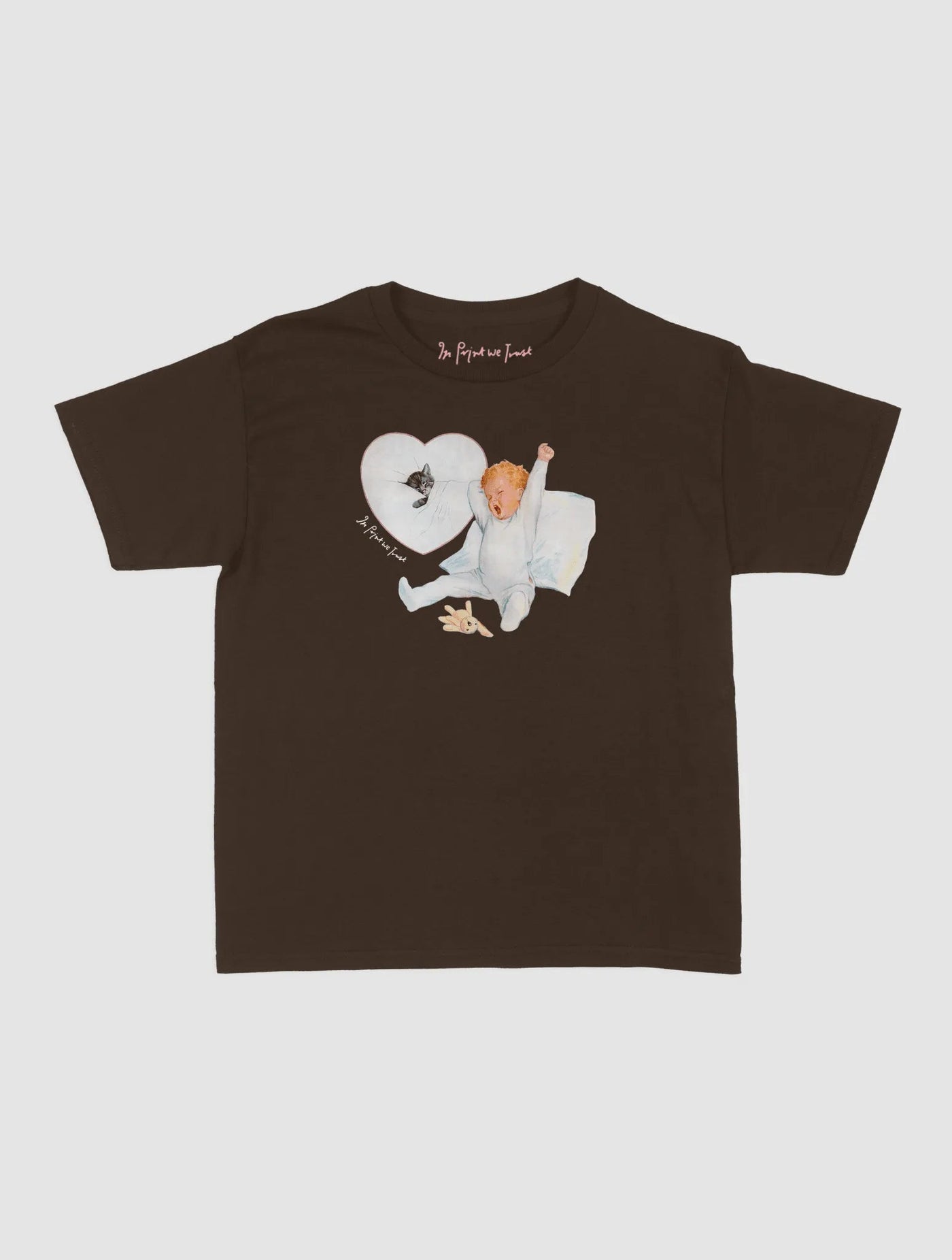 america's sleepheart baby tee - In Print We Trust