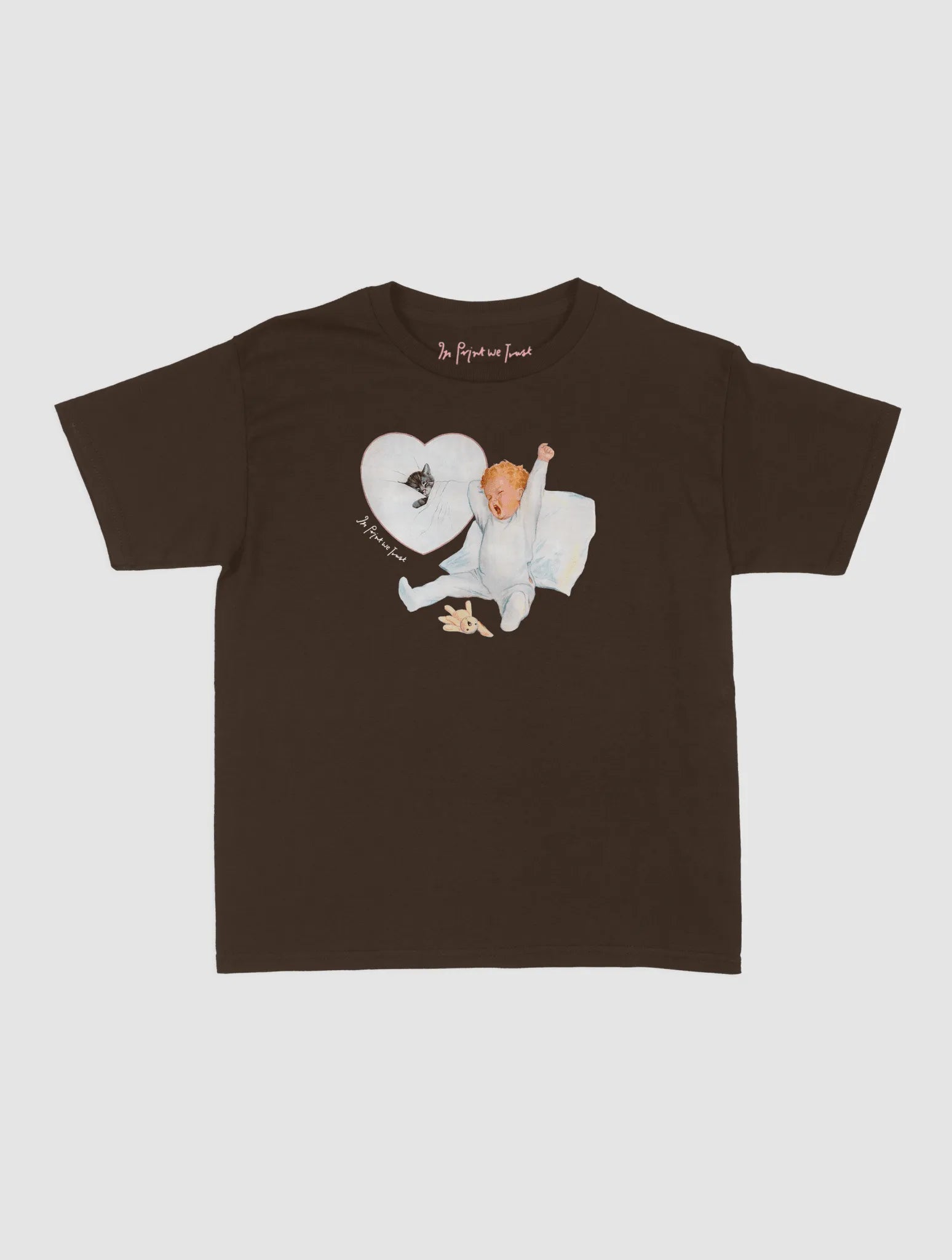 america's sleepheart baby tee - In Print We Trust