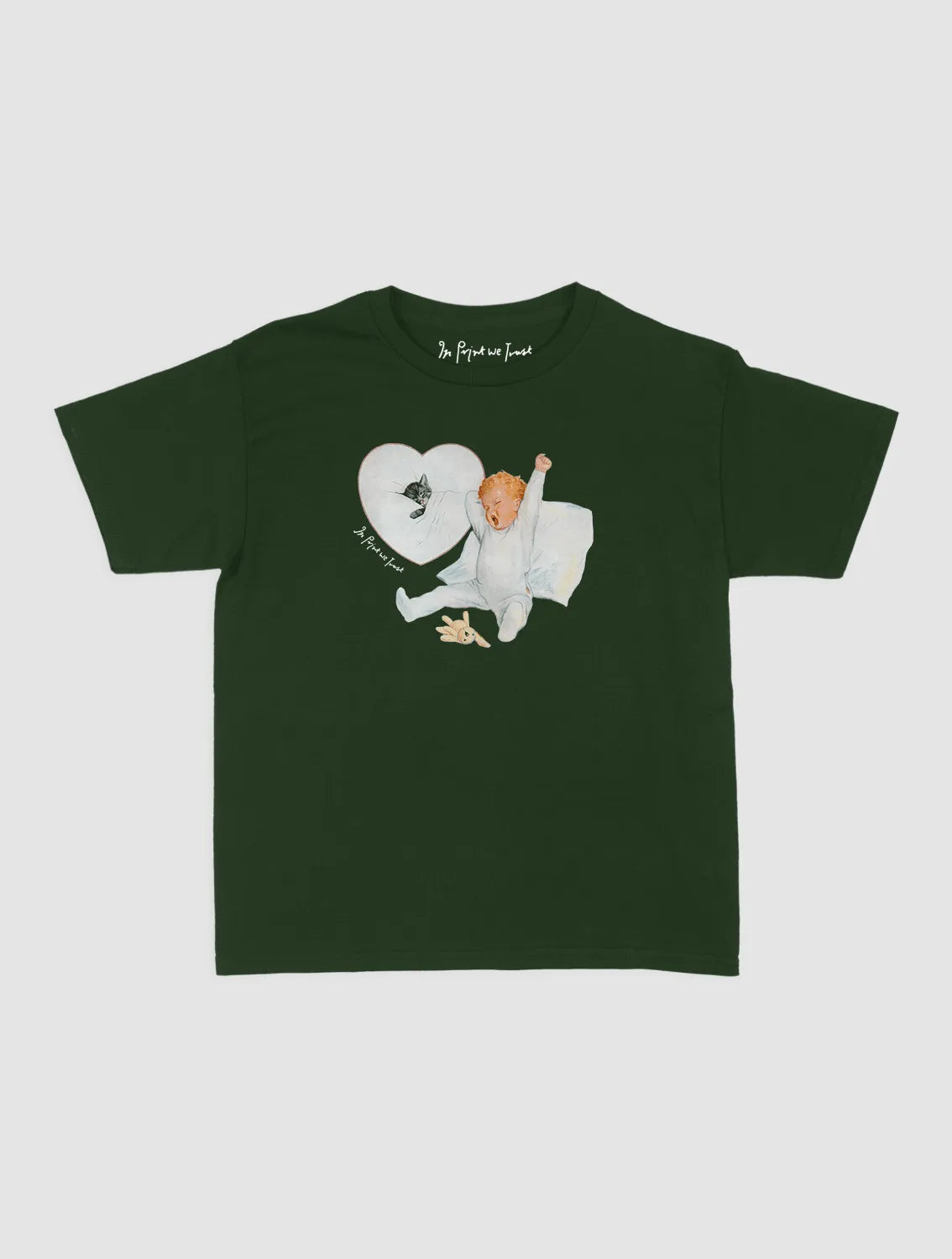 america's sleepheart baby tee - In Print We Trust