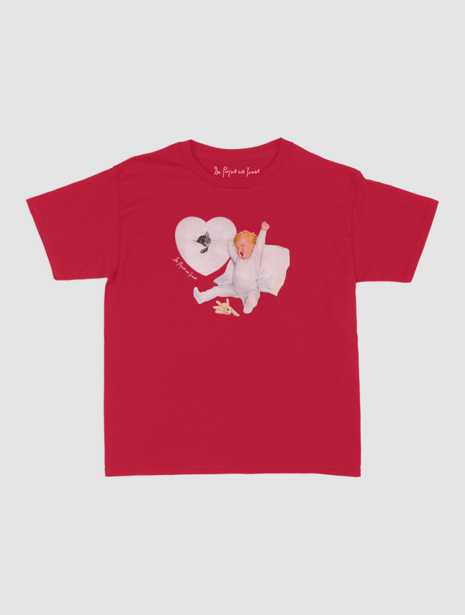 america's sleepheart baby tee - In Print We Trust