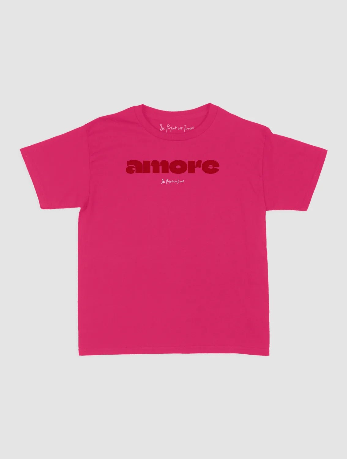 amore baby tee - In Print We Trust
