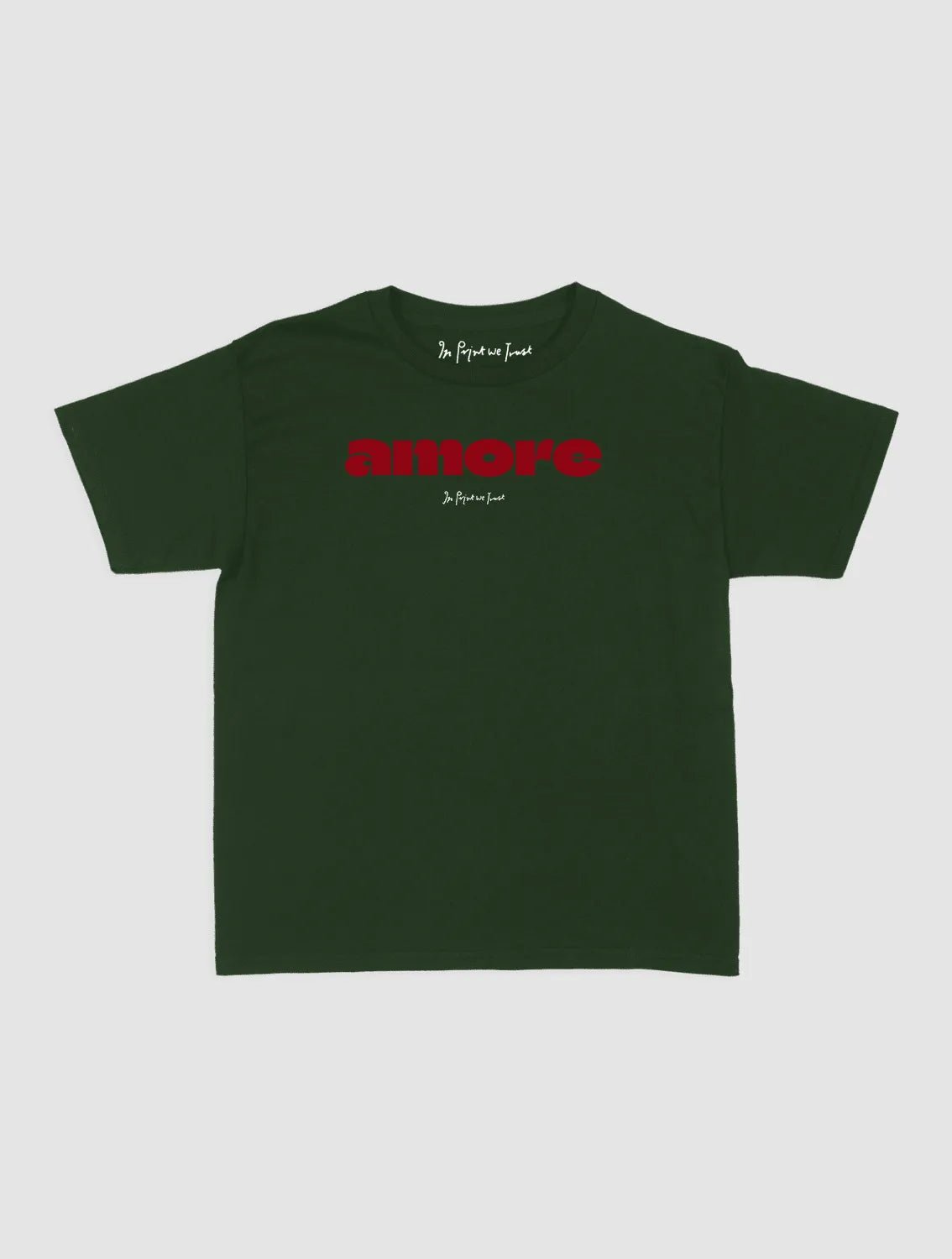 amore baby tee - In Print We Trust