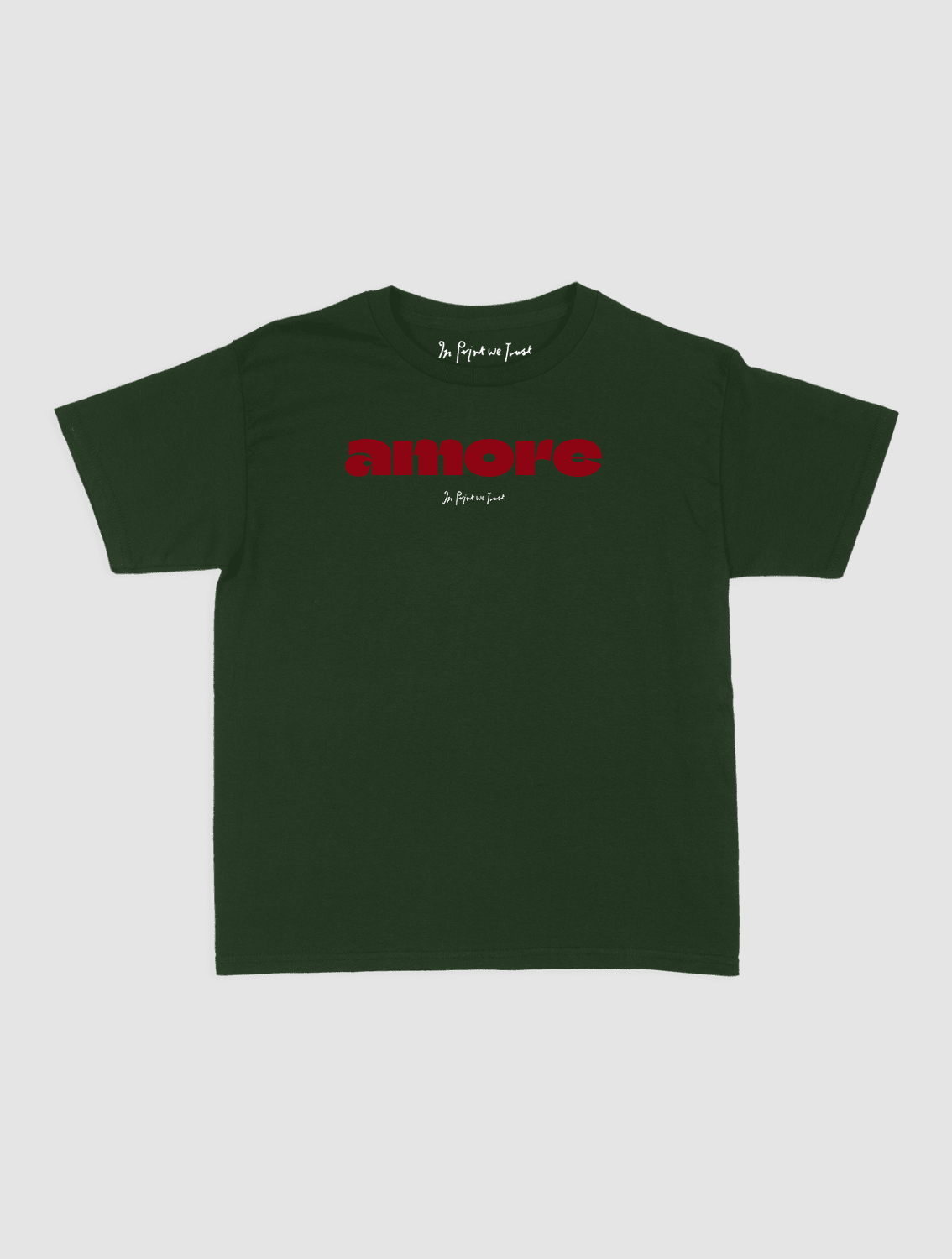 amore baby tee - In Print We Trust
