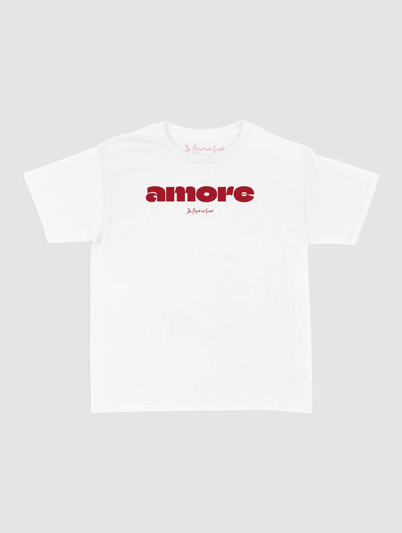 amore baby tee - In Print We Trust