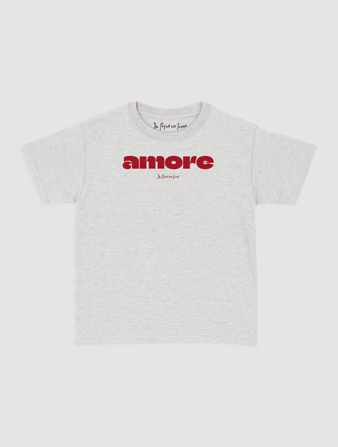 amore baby tee - In Print We Trust