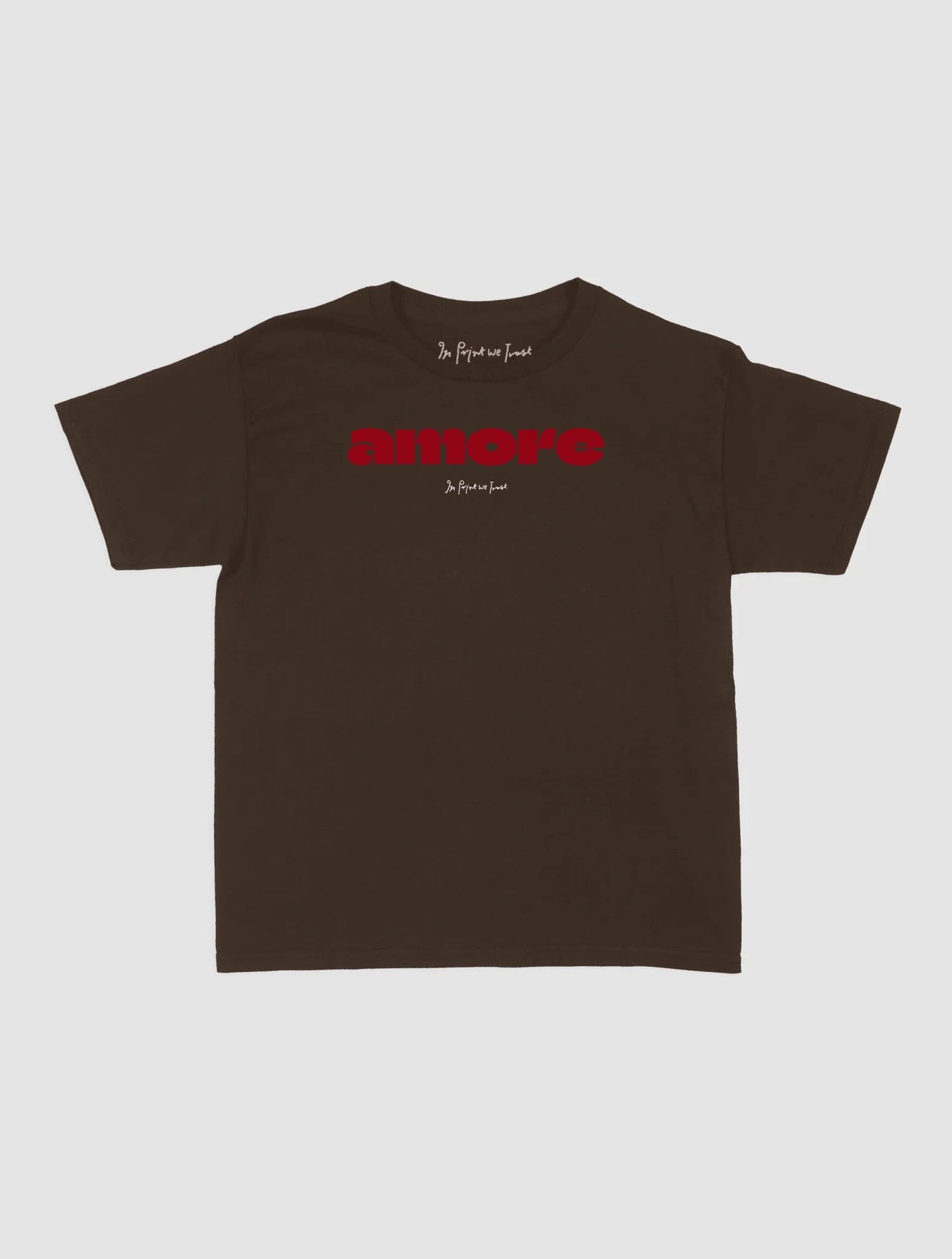 amore baby tee - In Print We Trust