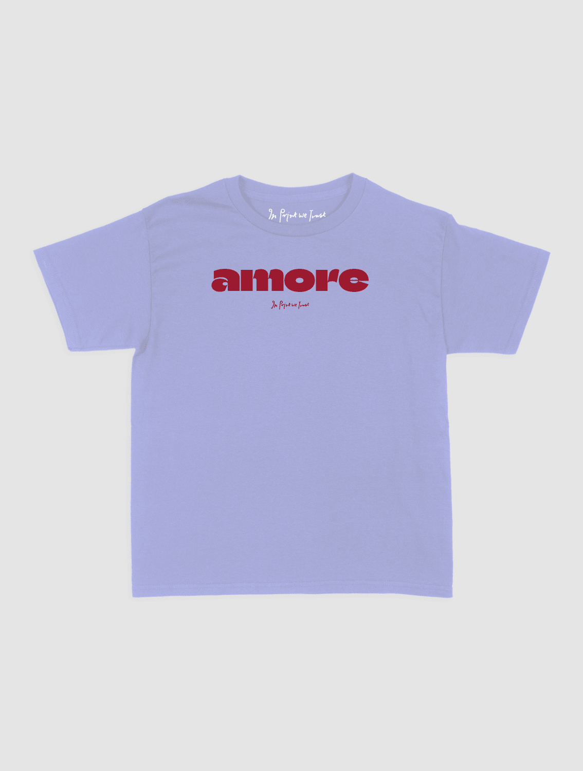 amore baby tee - In Print We Trust