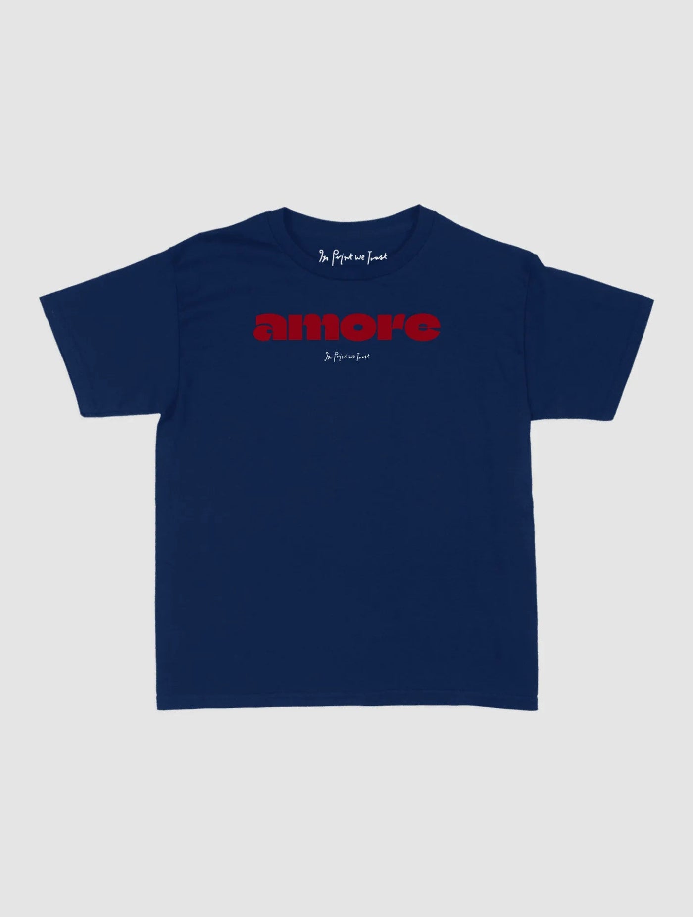 amore baby tee - In Print We Trust