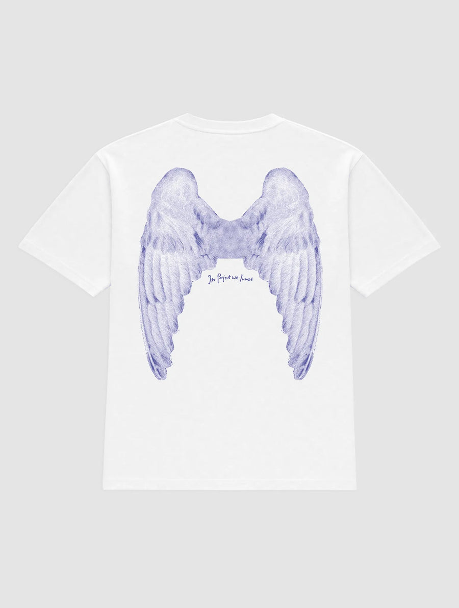 angel heavyweight tee - In Print We Trust