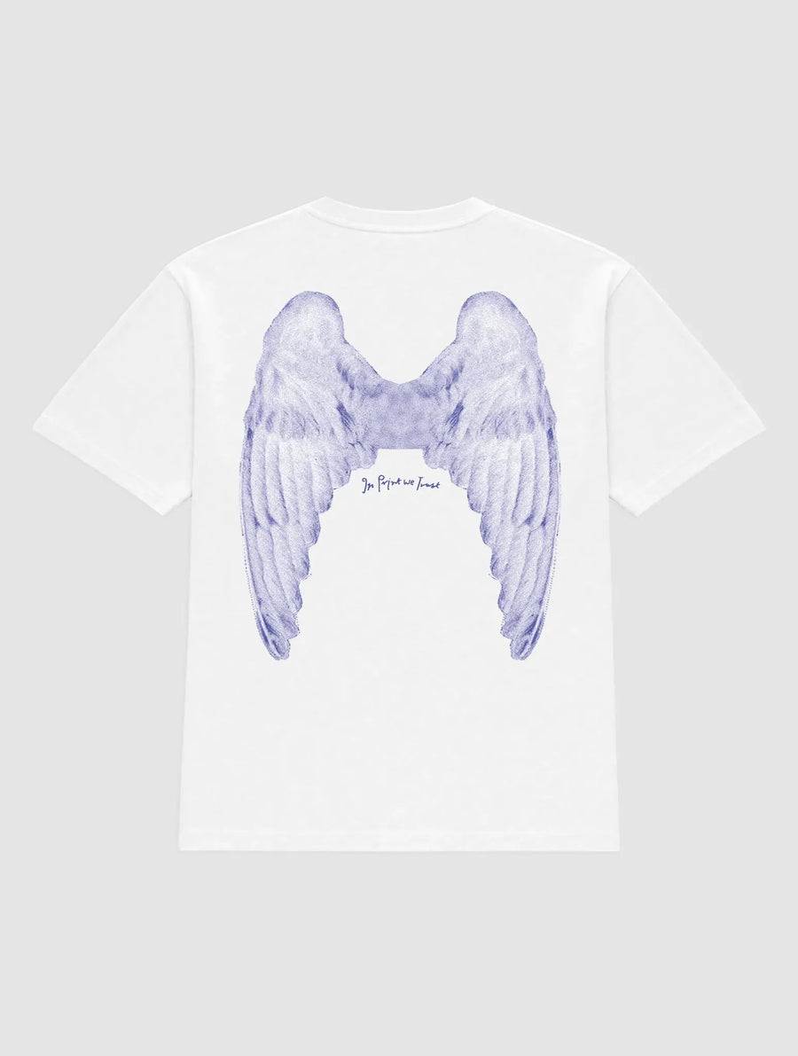 angel heavyweight tee - In Print We Trust