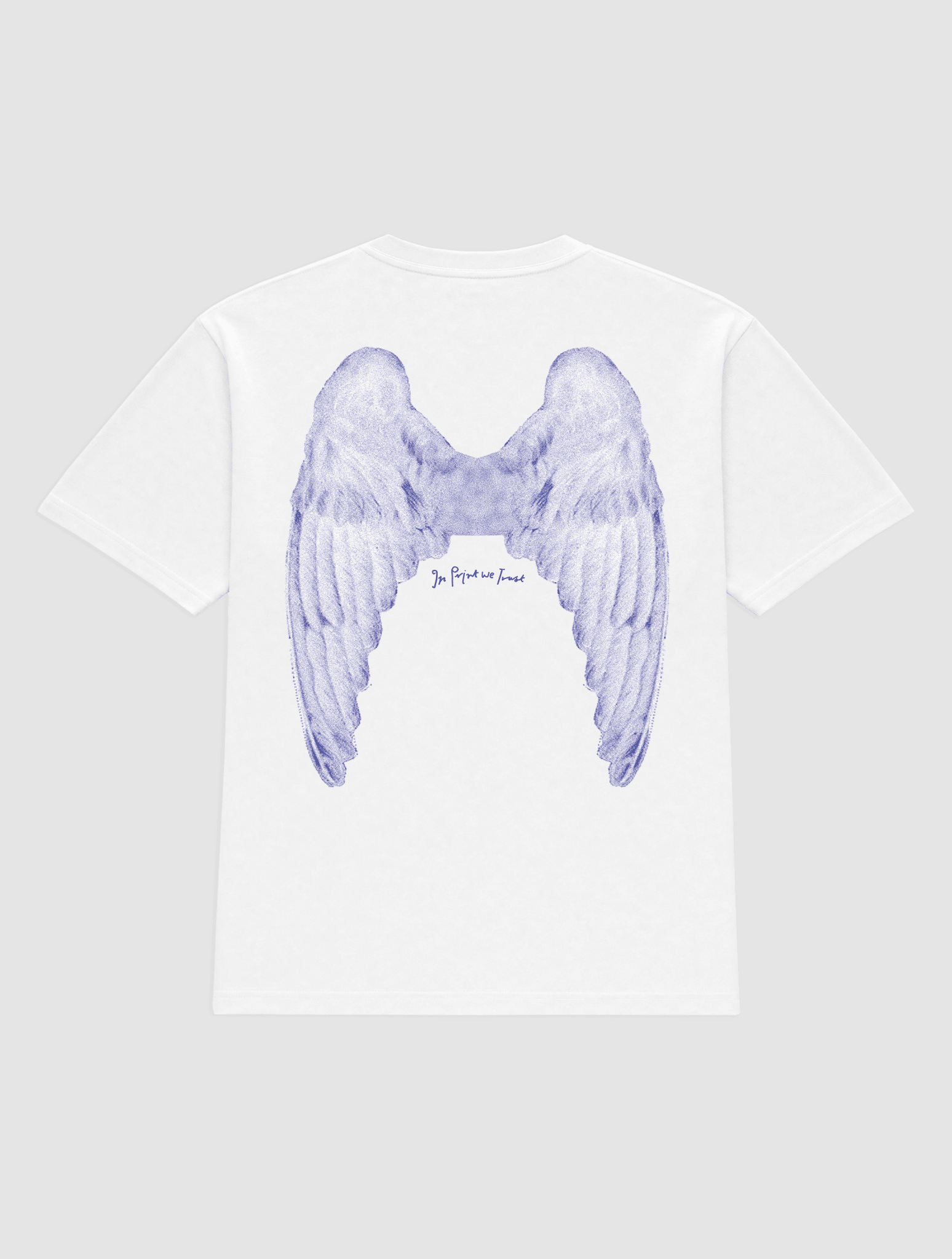 angel heavyweight tee - In Print We Trust