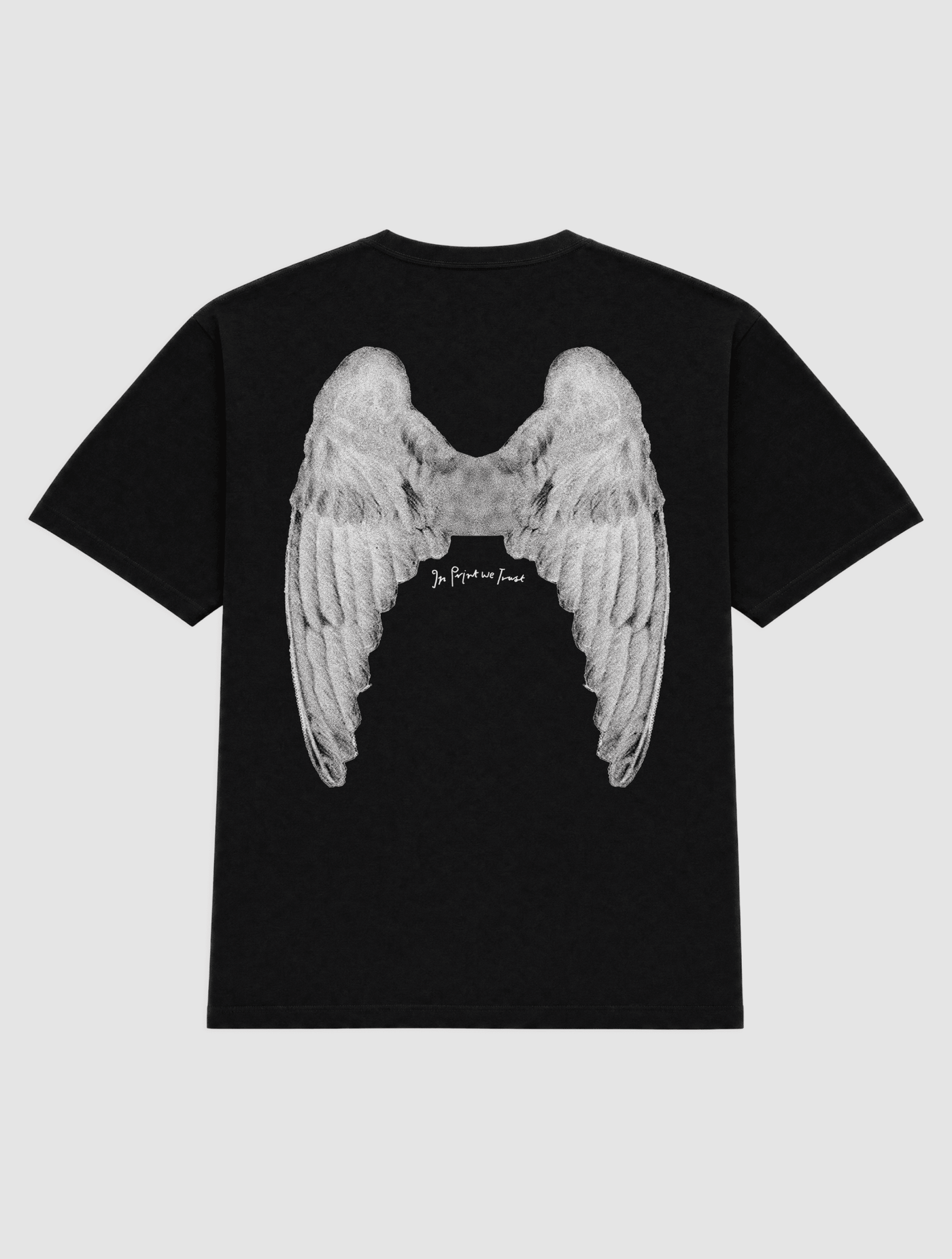 angel heavyweight tee - In Print We Trust