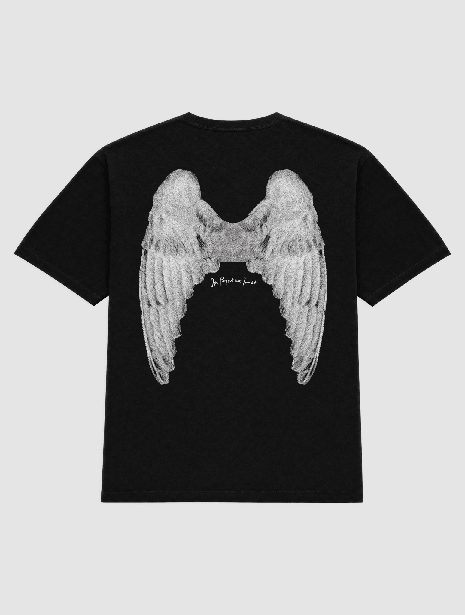 angel heavyweight tee - In Print We Trust