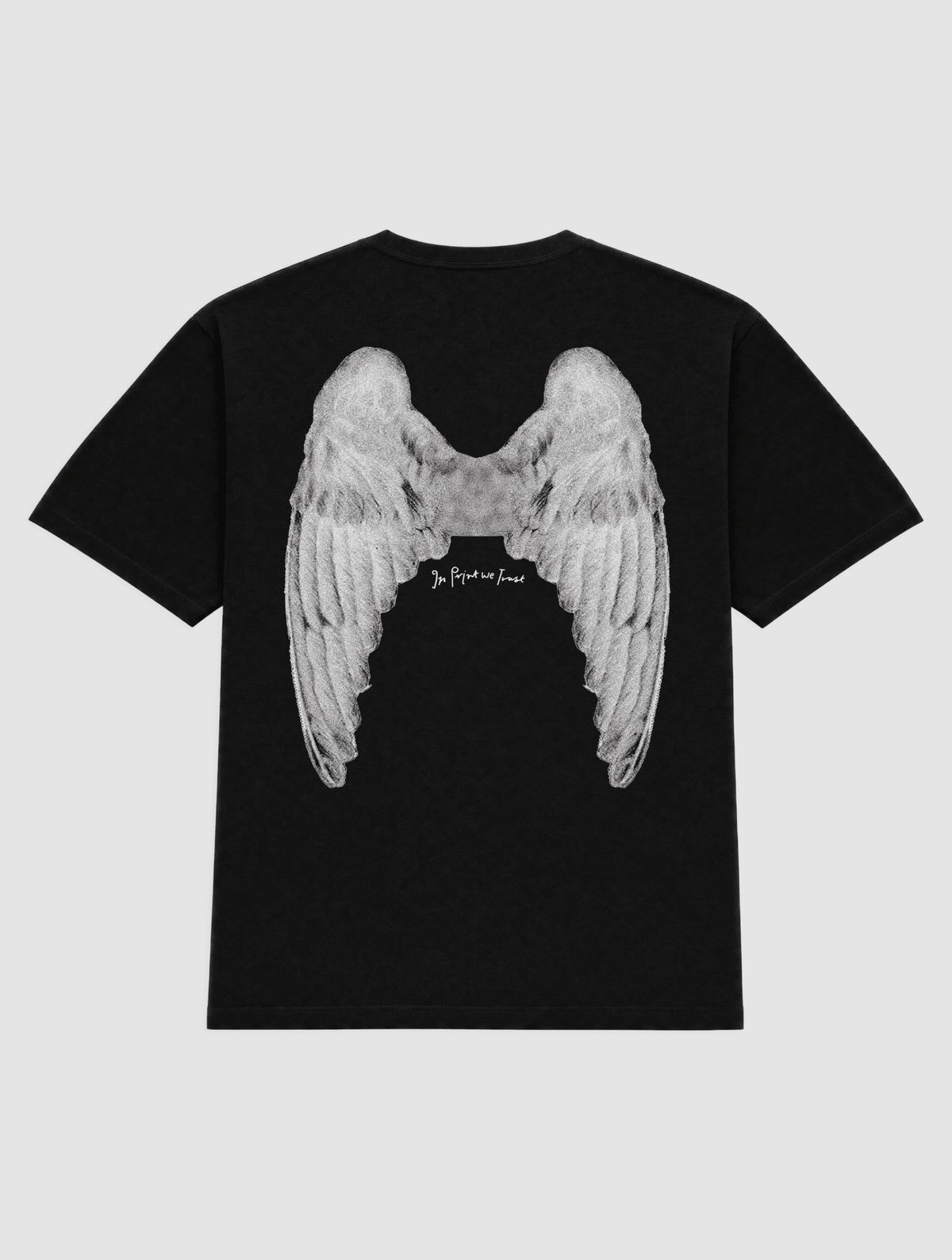 angel heavyweight tee - In Print We Trust