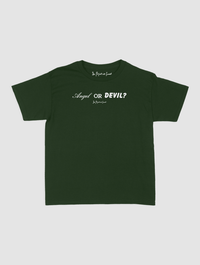 angel or devil baby tee