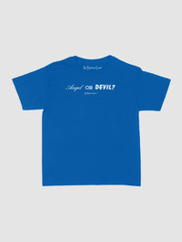 angel or devil baby tee - In Print We Trust