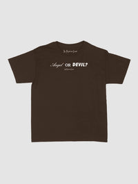 angel or devil baby tee - In Print We Trust