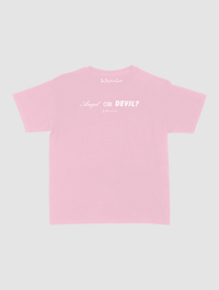 angel or devil baby tee - In Print We Trust