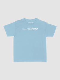 angel or devil baby tee - In Print We Trust