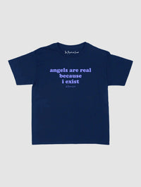 angels are real baby tee - In Print We Trust