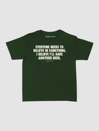 another beer baby tee - In Print We Trust