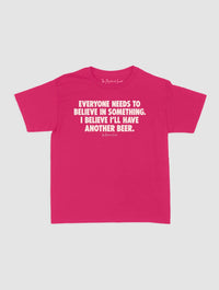 another beer baby tee - In Print We Trust