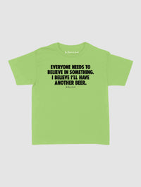 another beer baby tee - In Print We Trust