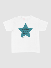 another pretty face baby tee - In Print We Trust