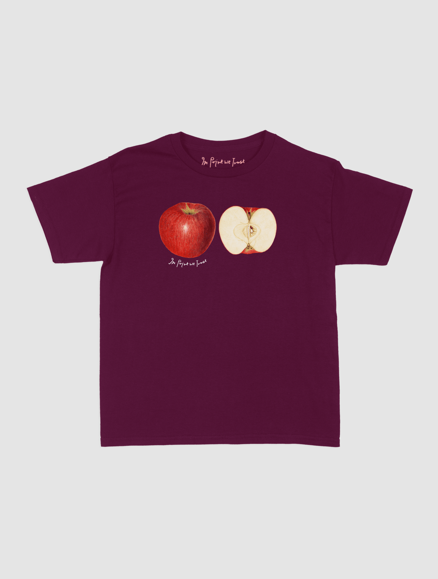 apples baby tee - In Print We Trust