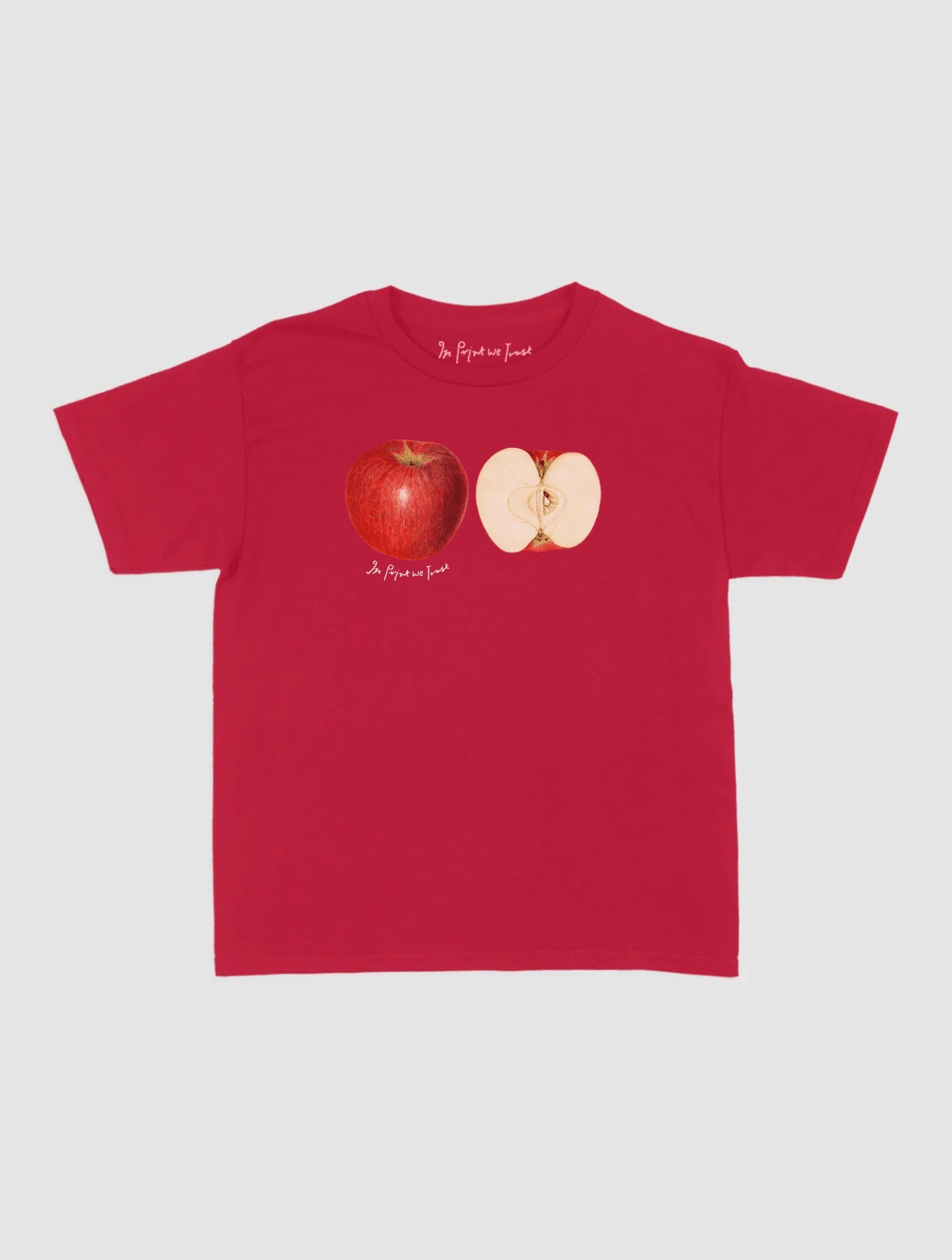 apples baby tee - In Print We Trust