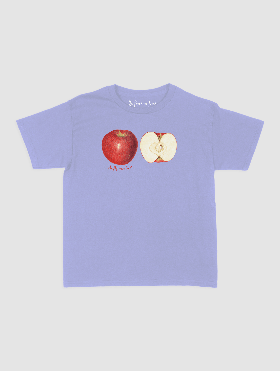 apples baby tee - In Print We Trust