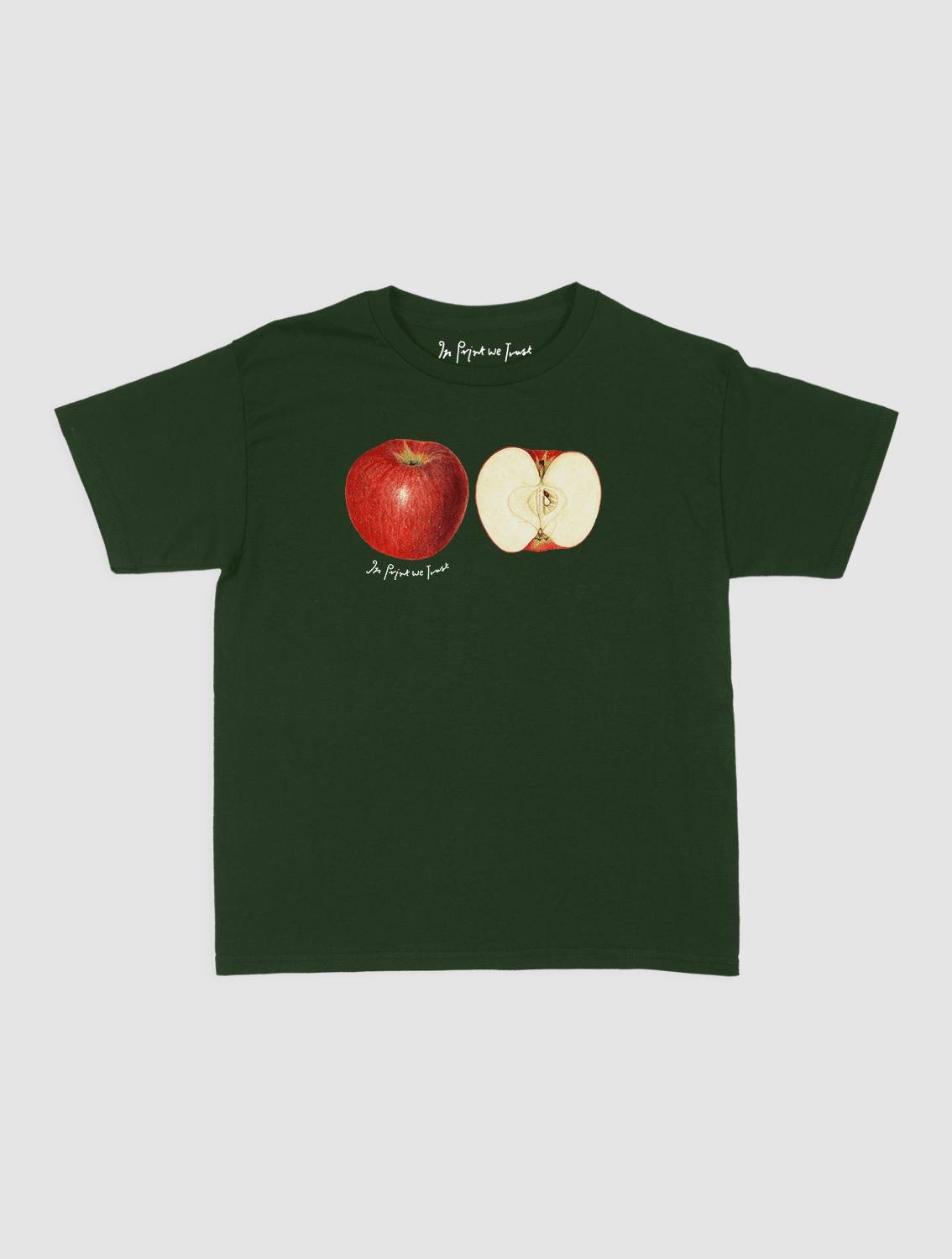 apples baby tee - In Print We Trust