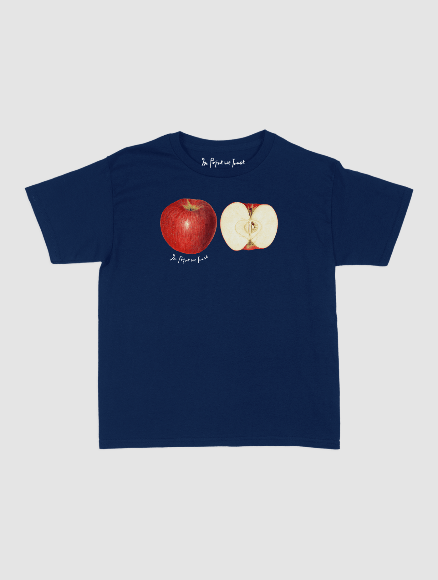 apples baby tee - In Print We Trust