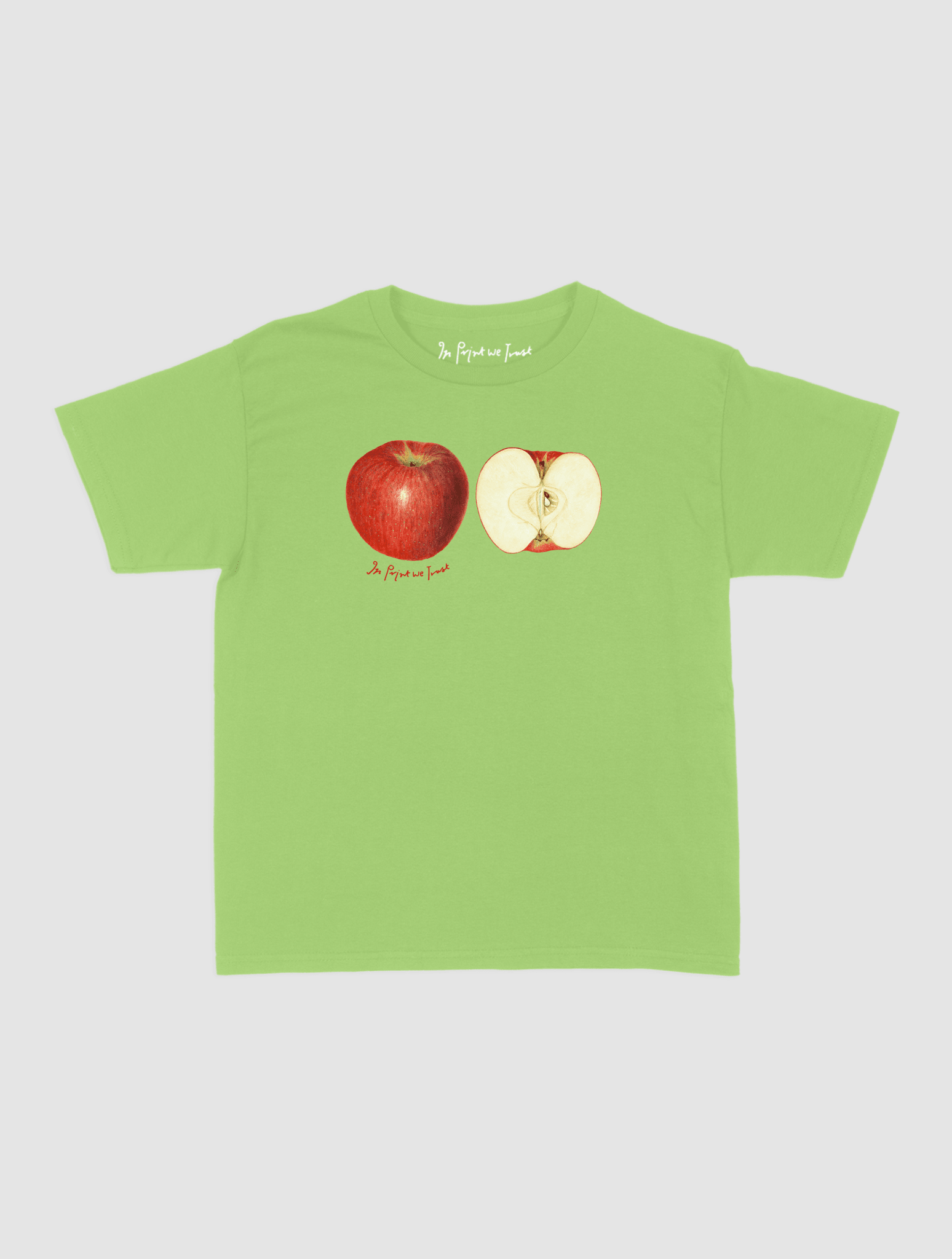 apples baby tee - In Print We Trust