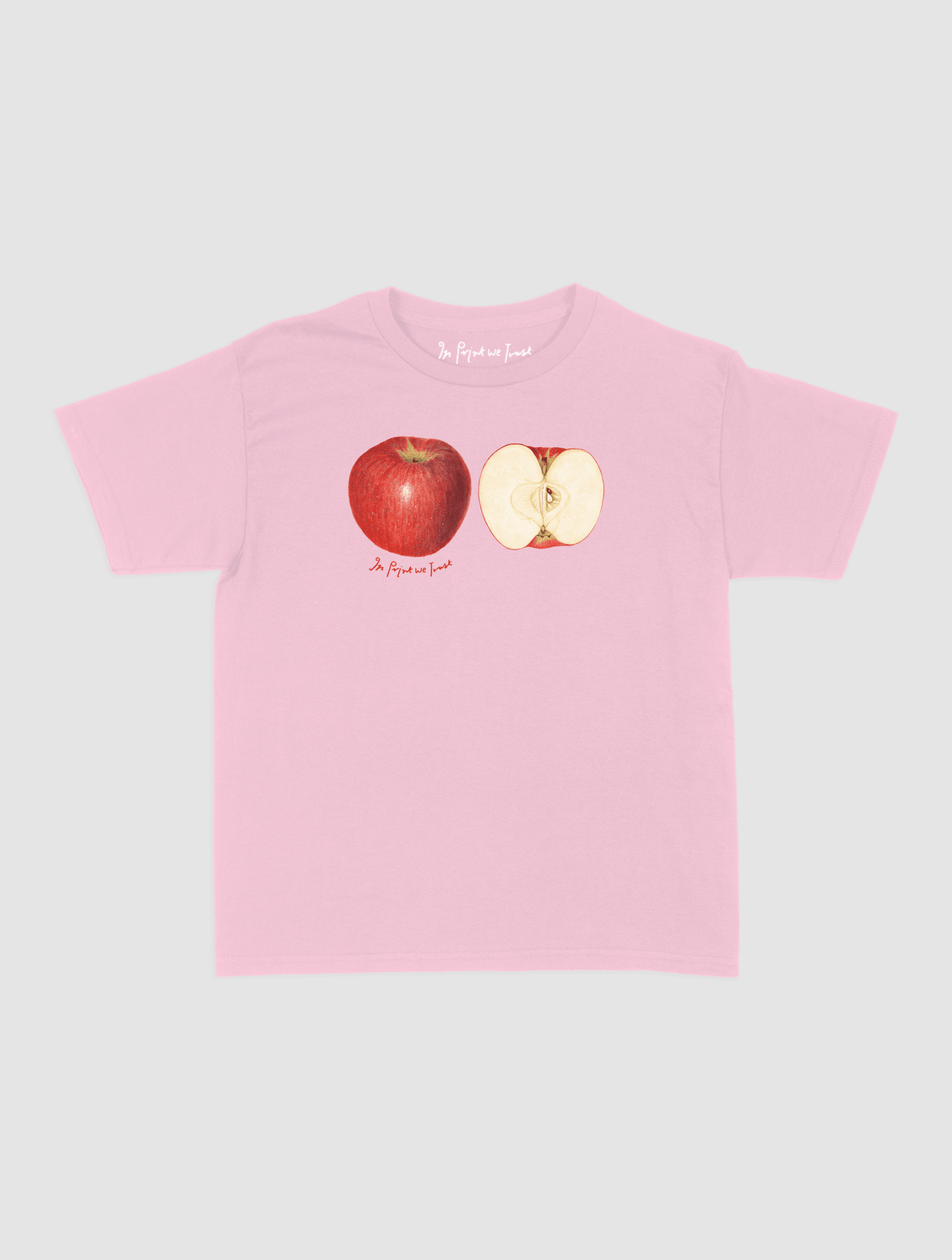 apples baby tee - In Print We Trust