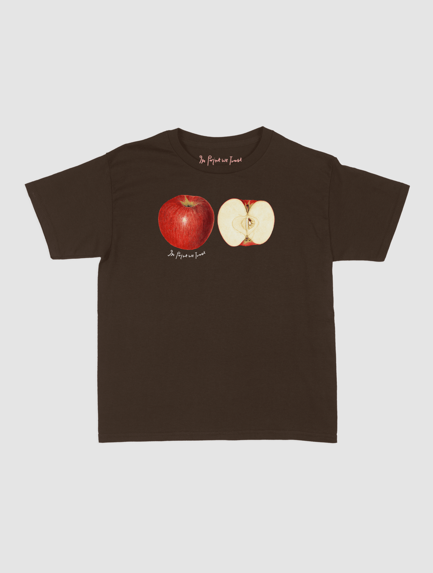 apples baby tee - In Print We Trust