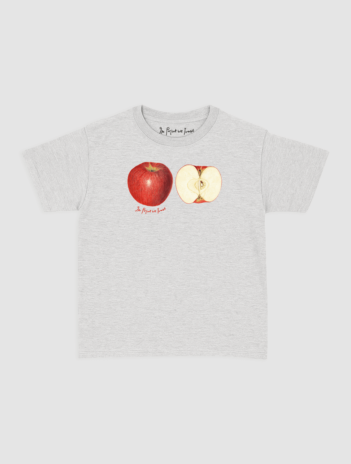 apples baby tee - In Print We Trust