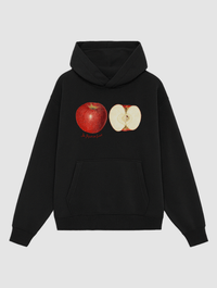 apples black hoodie - In Print We Trust