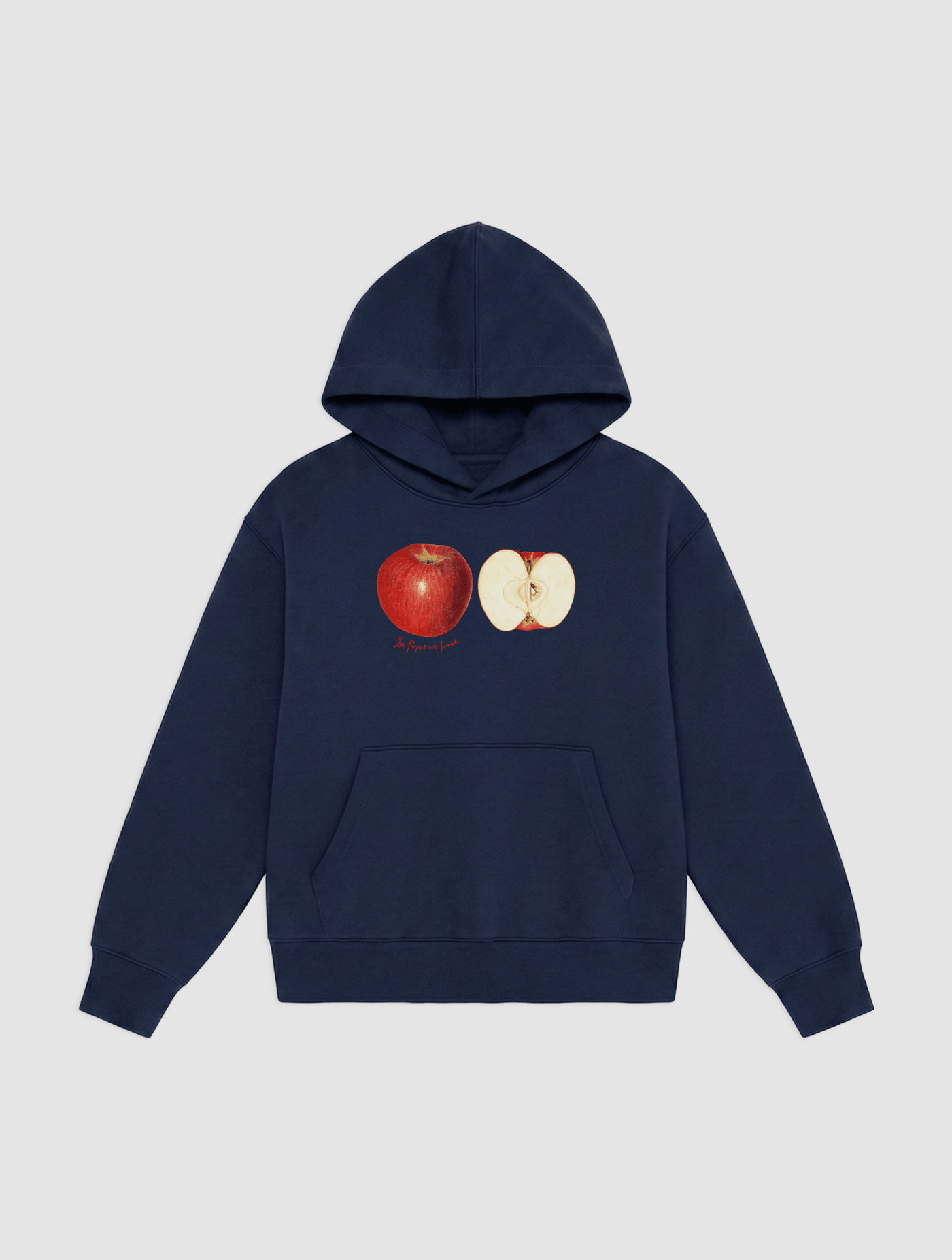 apples hoodie for kids - In Print We Trust