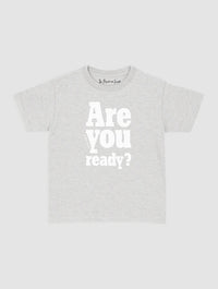are you ready? baby tee - In Print We Trust