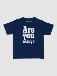 are you ready? baby tee - In Print We Trust