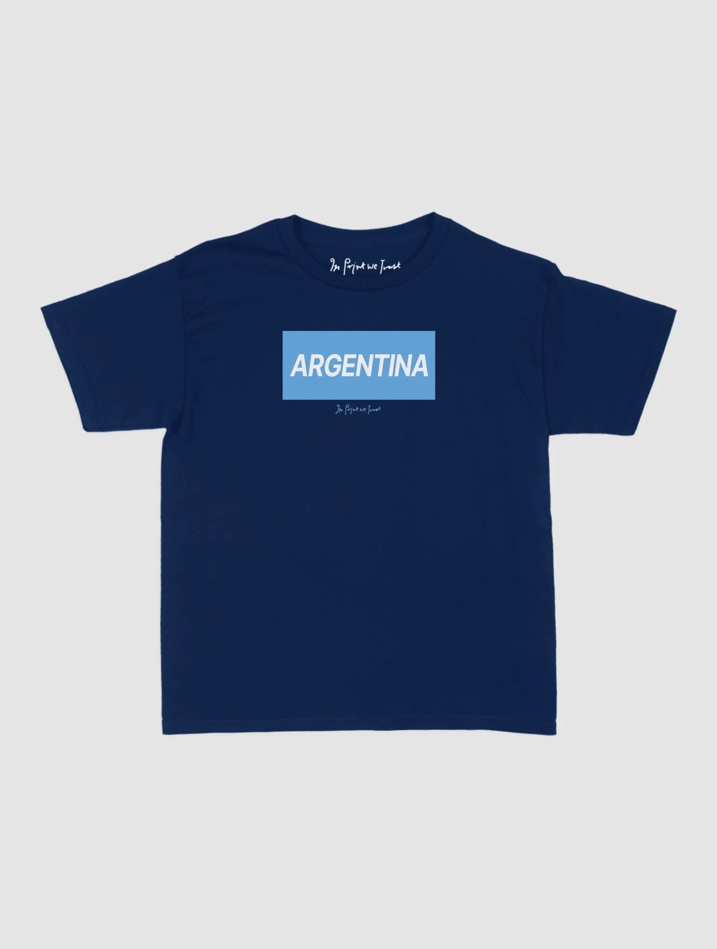 argentina baby tee - In Print We Trust