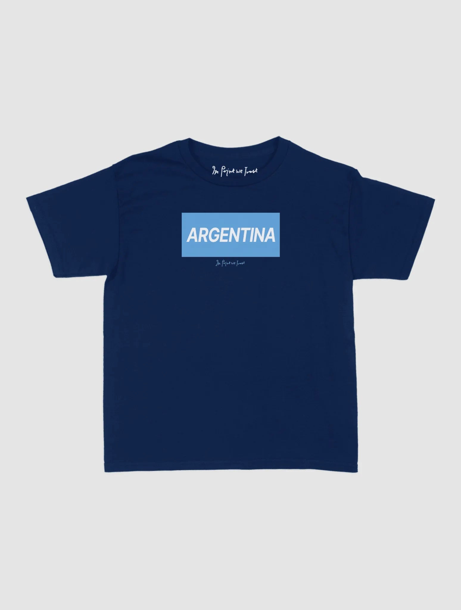 argentina baby tee - In Print We Trust