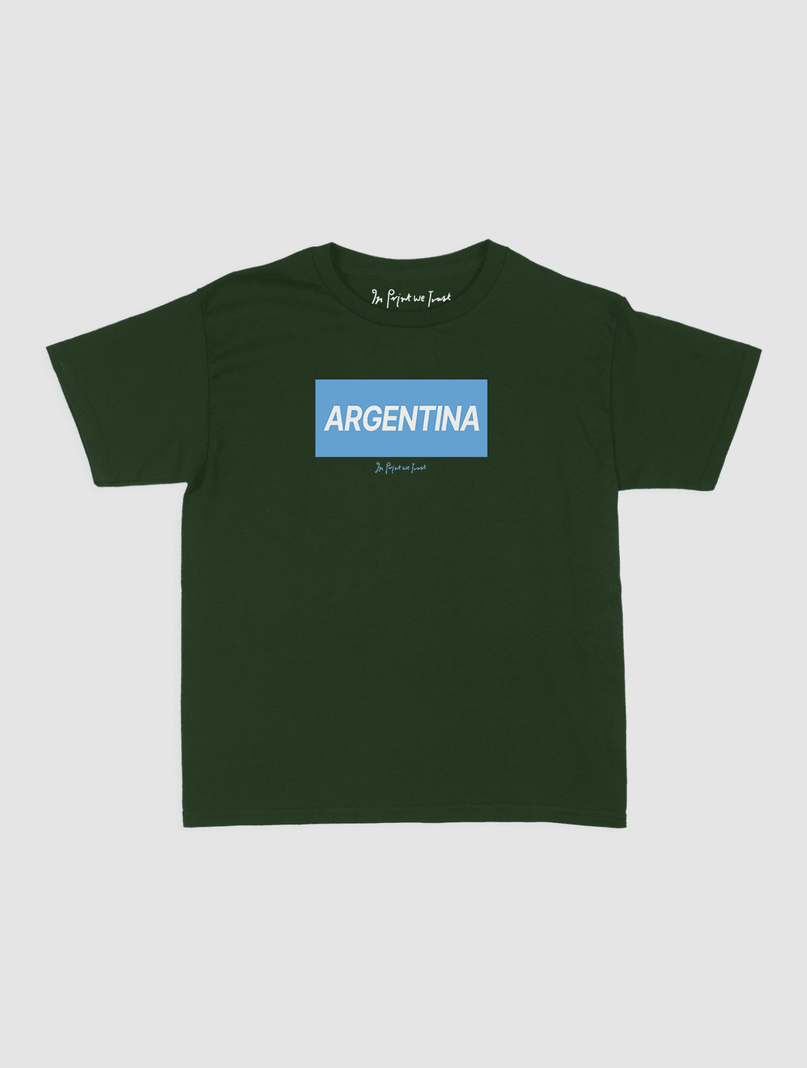 argentina baby tee - In Print We Trust