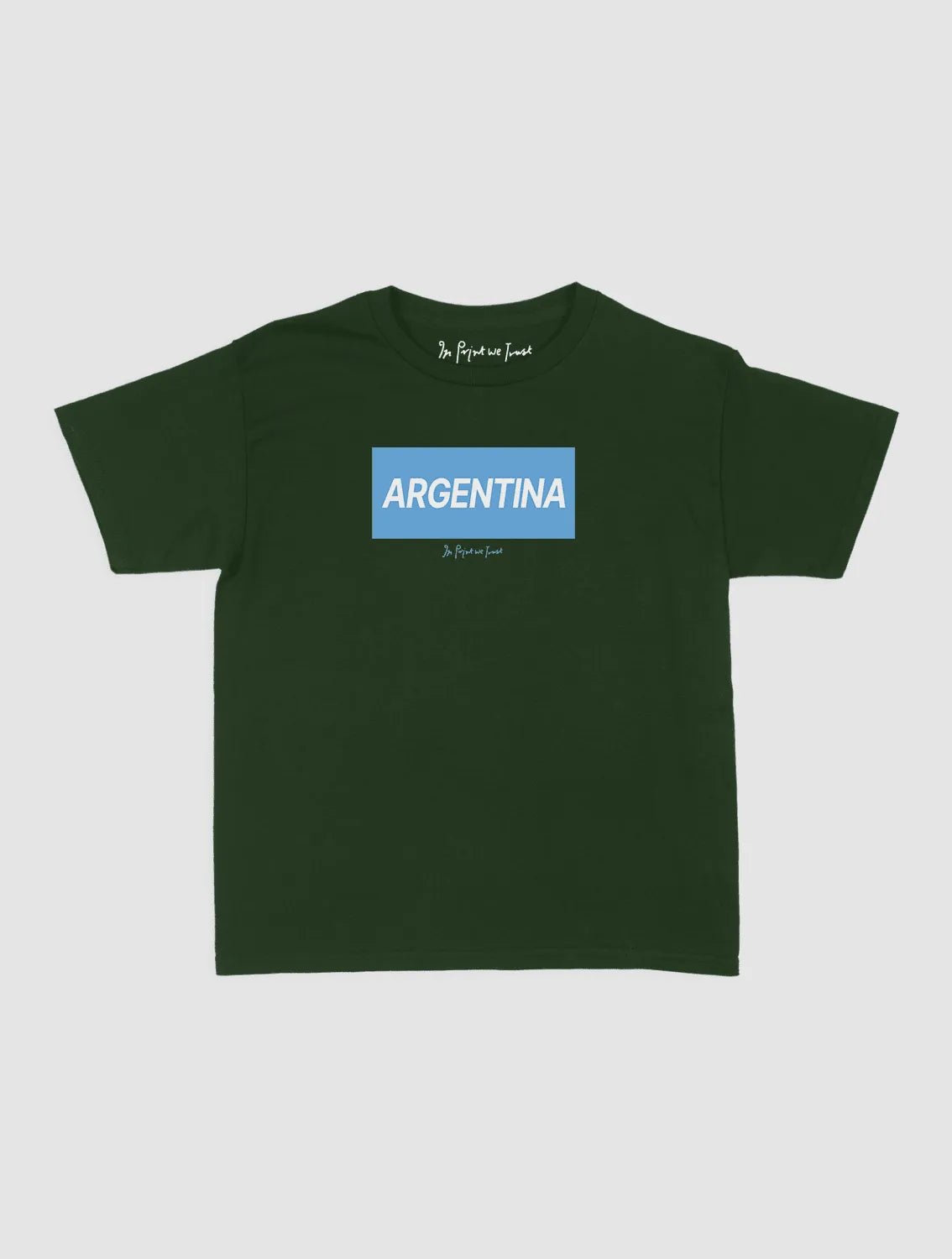 argentina baby tee - In Print We Trust